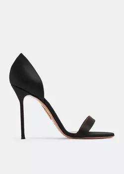 Сандалии Aquazzura Uptown 105, черный