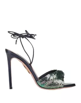 Сандалии Aquazzura, зеленый