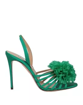 Сандалии Aquazzura, зеленый