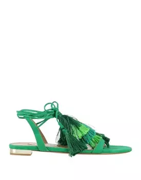 Сандалии Aquazzura, зеленый