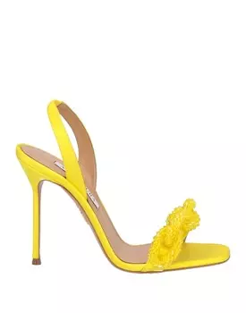 Сандалии Aquazzura, желтый