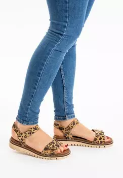 Сандалии ara, коричневый