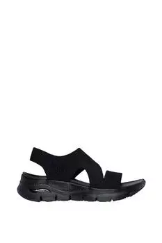 Сандалии Arch Fit с ремешком на спине, черные Debenhams, черный