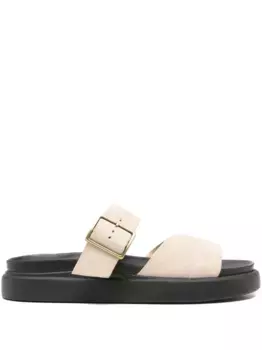 Сандалии Aristella с пряжками Clarks, нейтральный