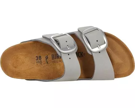 Сандалии Arizona Big Buckle Birkenstock, серый