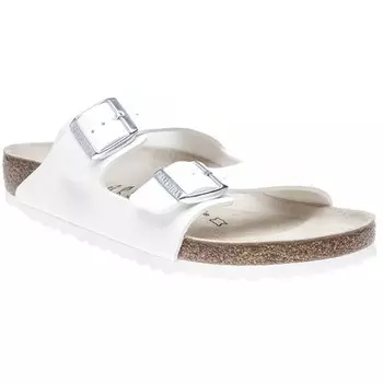 Сандалии «аризона» Birkenstock, белый