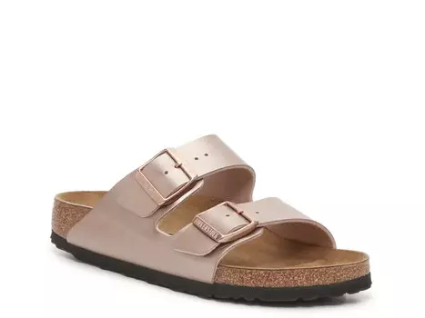 Сандалии Arizona Birkenstock, розовое золото