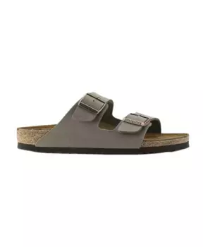 Сандалии Birkenstock Arizona Birko-Flor Nubuk, серый