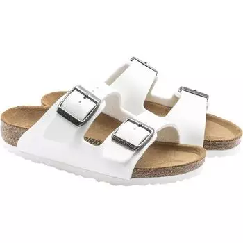 Сандалии Arizona – для девочек Birkenstock, цвет White Birko-Flor