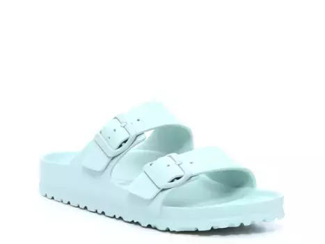 Сандалии Arizona Essentials Slide Sandal Birkenstock, светло-голубой