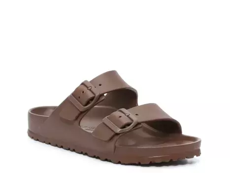 Сандалии Arizona Essentials Slide Sandal Birkenstock, темно-коричневый