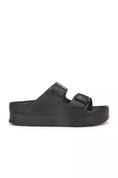 Сандалии Arizona Exquisite на платформе Birkenstock, черный
