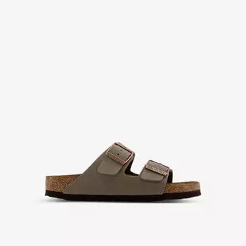 Сандалии arizona из искусственной кожи Birkenstock, цвет stone