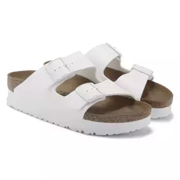 Сандалии Arizona на платформе Vegan от Papillio Birkenstock, белый