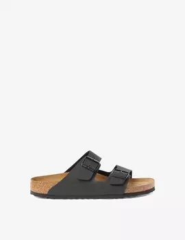 Сандалии Arizona на плоской подошве Birkenstock, черный