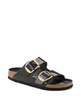 Сандалии Arizona с большими пряжками Birkenstock, черный
