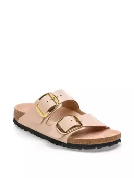 Сандалии Arizona с большими пряжками Birkenstock, бежевый