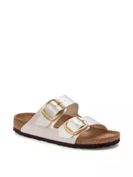 Сандалии Arizona с большими пряжками Birkenstock, белый