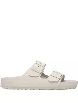 Сандалии Arizona с двойной пряжкой Birkenstock, белый