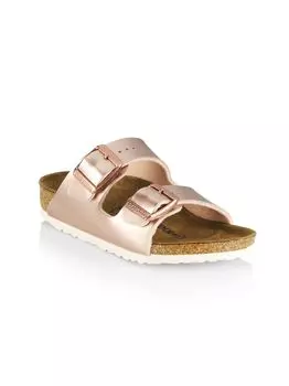 Сандалии Arizona с двойной пряжкой для девочки Birkenstock