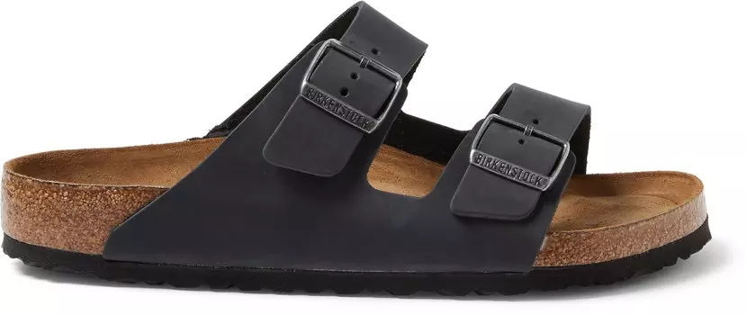 Сандалии Arizona с мягкой стелькой — мужские Birkenstock, черный