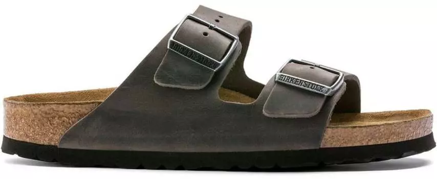 Сандалии Arizona с мягкой стелькой — мужские Birkenstock, серый