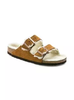 Сандалии Arizona с подкладкой из овчины Birkenstock