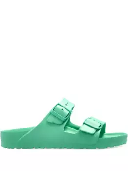 Сандалии Arizona с пряжками BIRKENSTOCK, зеленый
