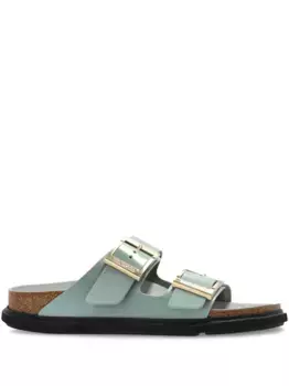 Сандалии Arizona с пряжками BIRKENSTOCK, зеленый