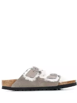 Сандалии Arizona с ремешками Birkenstock, серый