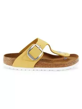 Сандалии Arizona с узким Т-образным ремешком Birkenstock, желтый