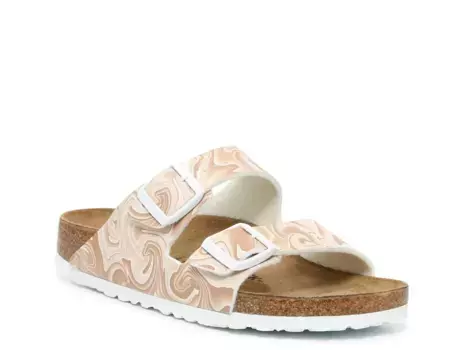 Сандалии Arizona Sandal Birkenstock, цвет tan_whiteswirl