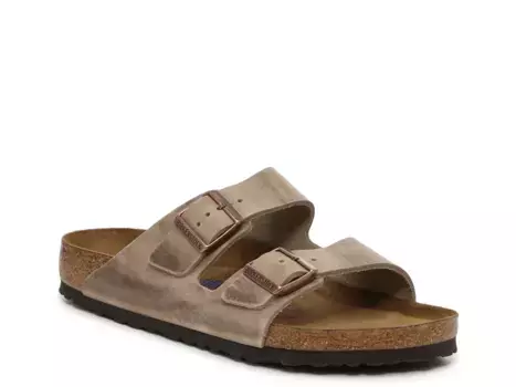 Сандалии Arizona Slide Sandal Birkenstock, темно-коричневый