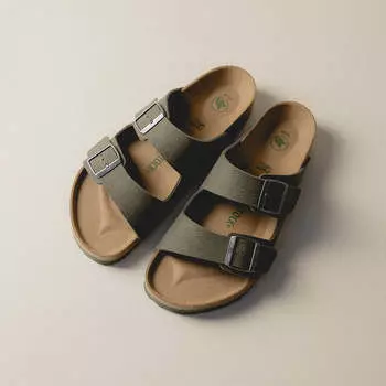 Сандалии Arizona Vegan Birkenstock, цвет desert dust thyme