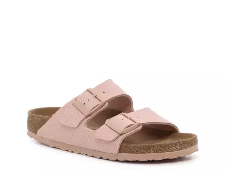 Сандалии Arizona Vegan Slide Sandal Birkenstock, светло-розовый