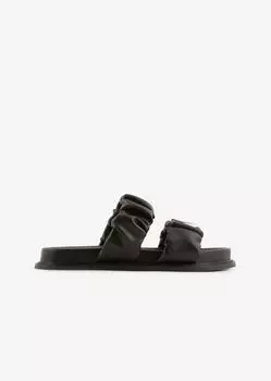 Сандалии Armani Exchange, черный