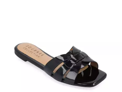 Сандалии Arrina Slide - женские Journee, Black
