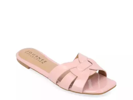 Сандалии Arrina Slide - женские Journee, Light Pink