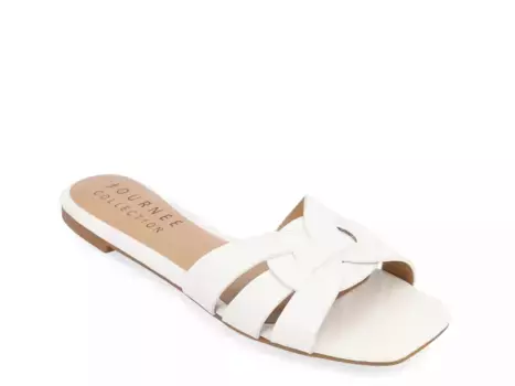 Сандалии Arrina Slide - женские Journee, White