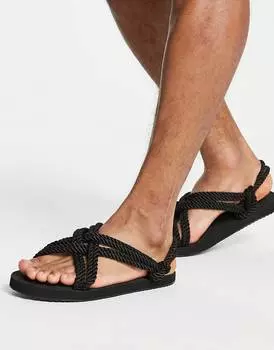 Сандалии ASOS DESIGN из веревки