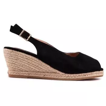 Сандалии-эспадрильи широкого кроя Tia SOLESISTER, черный