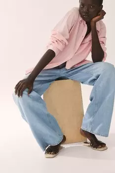 Сандалии эспадрилья H&M, коричневый