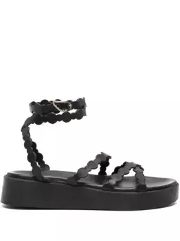 Сандалии Aspis на платформе Ancient Greek Sandals, черный