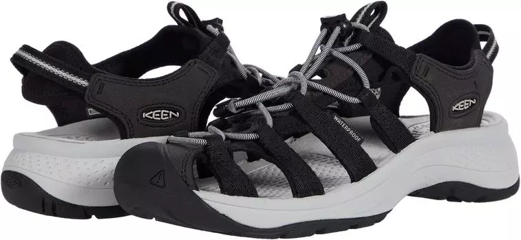 Сандалии Astoria West Sandal KEEN, цвет Black/Gray