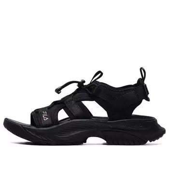 Сандалии athletics sandals black Fila, черный