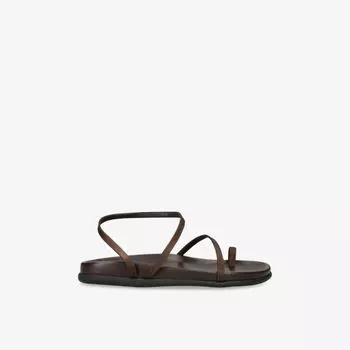 Сандалии атласные Ancient Greek Sandals, коричневый