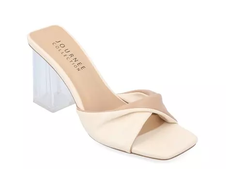 Сандалии Aylia Journee Collection, молочный