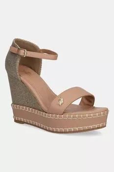 Сандалии Aylin U.S. Polo Assn., коричневый