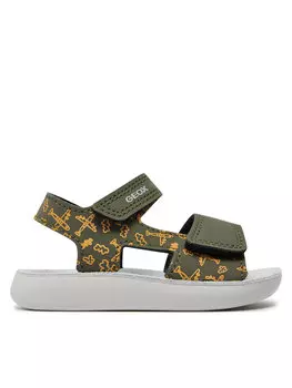Сандалии B Sandal Lightfloppy B455SC 000CE C0966 Geox, желто-зеленый