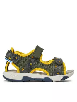 Сандалии B Sandal Multy Boy B450FA 014CE C0629 S Geox, хаки/желтый